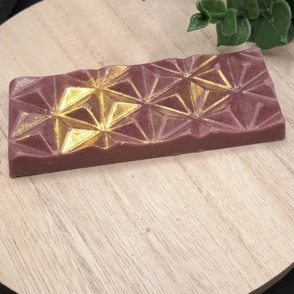 Baked Apple Pie Handmade Brown And Gold Wax Melt Bars, Pack Of 2 - Picture 4 of 5